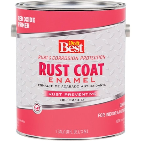 All-Source Rust Coat Enamel Primer, Red Oxide, 1 Gal. 203371D